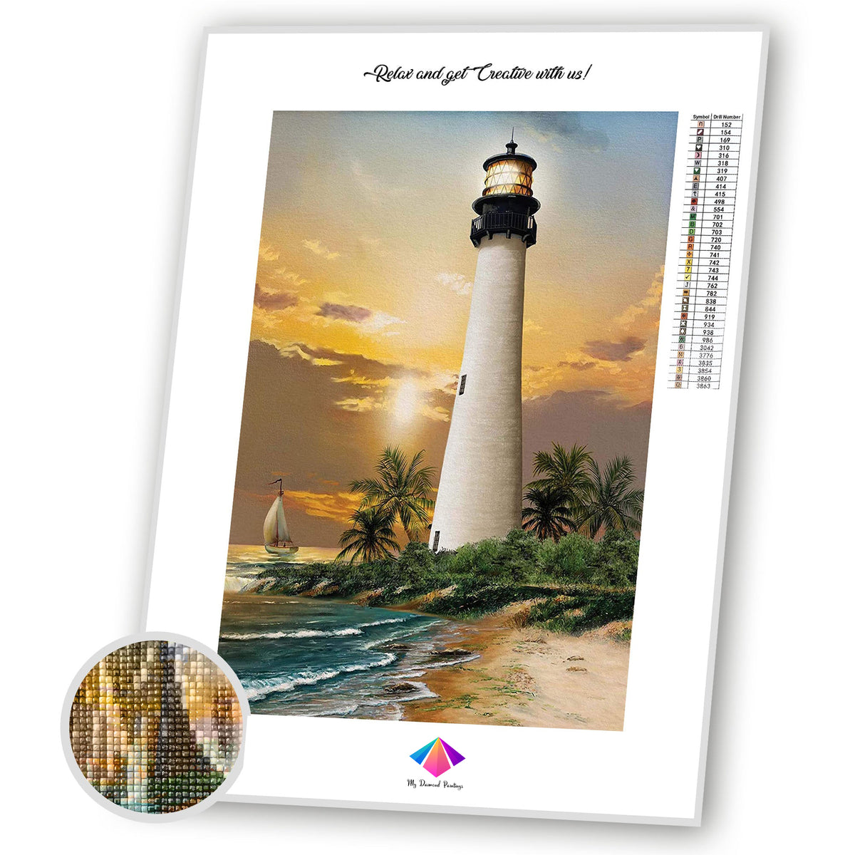 The Lighthouse Diamond Paintings Kit