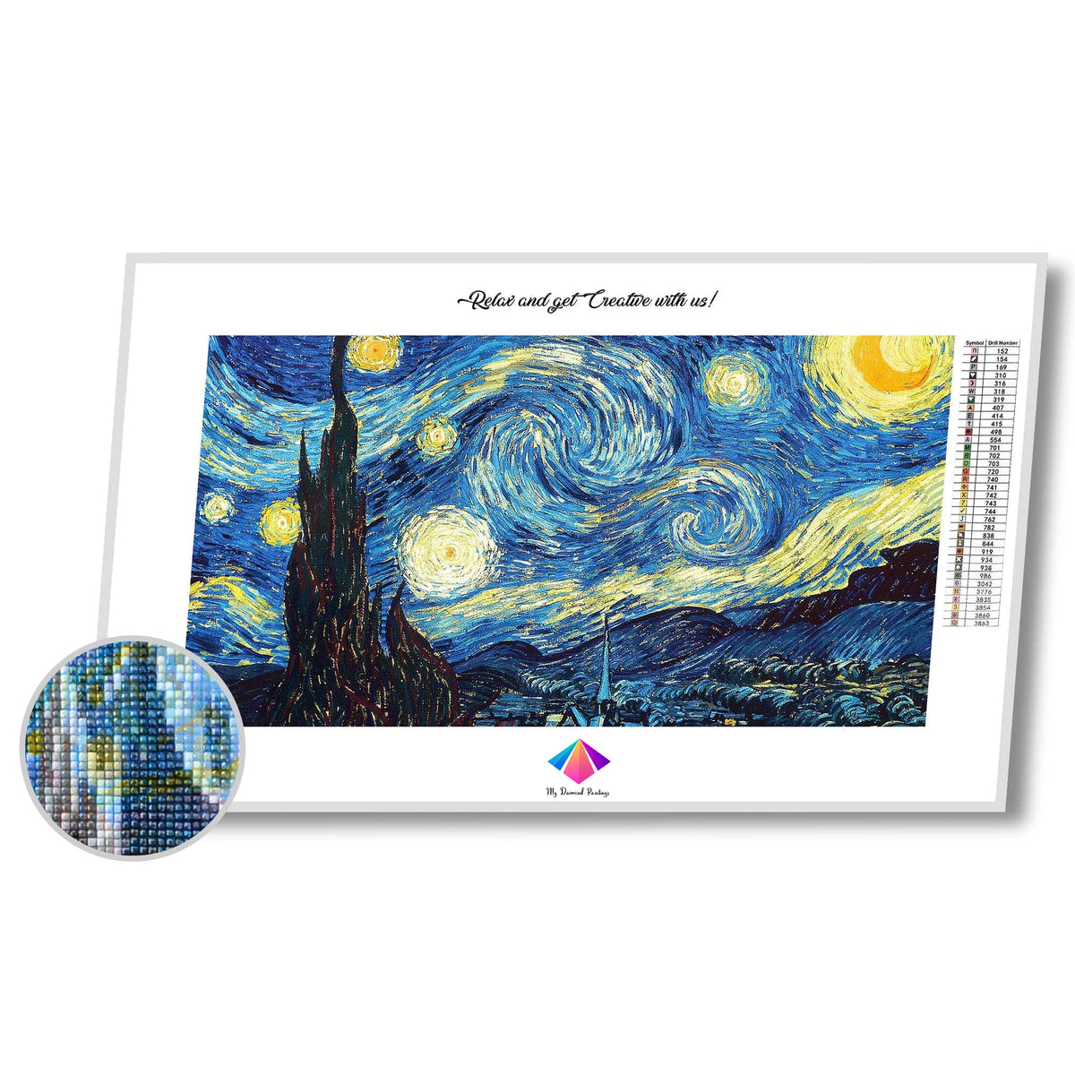 The Starry Night Diamond Paintings Kit