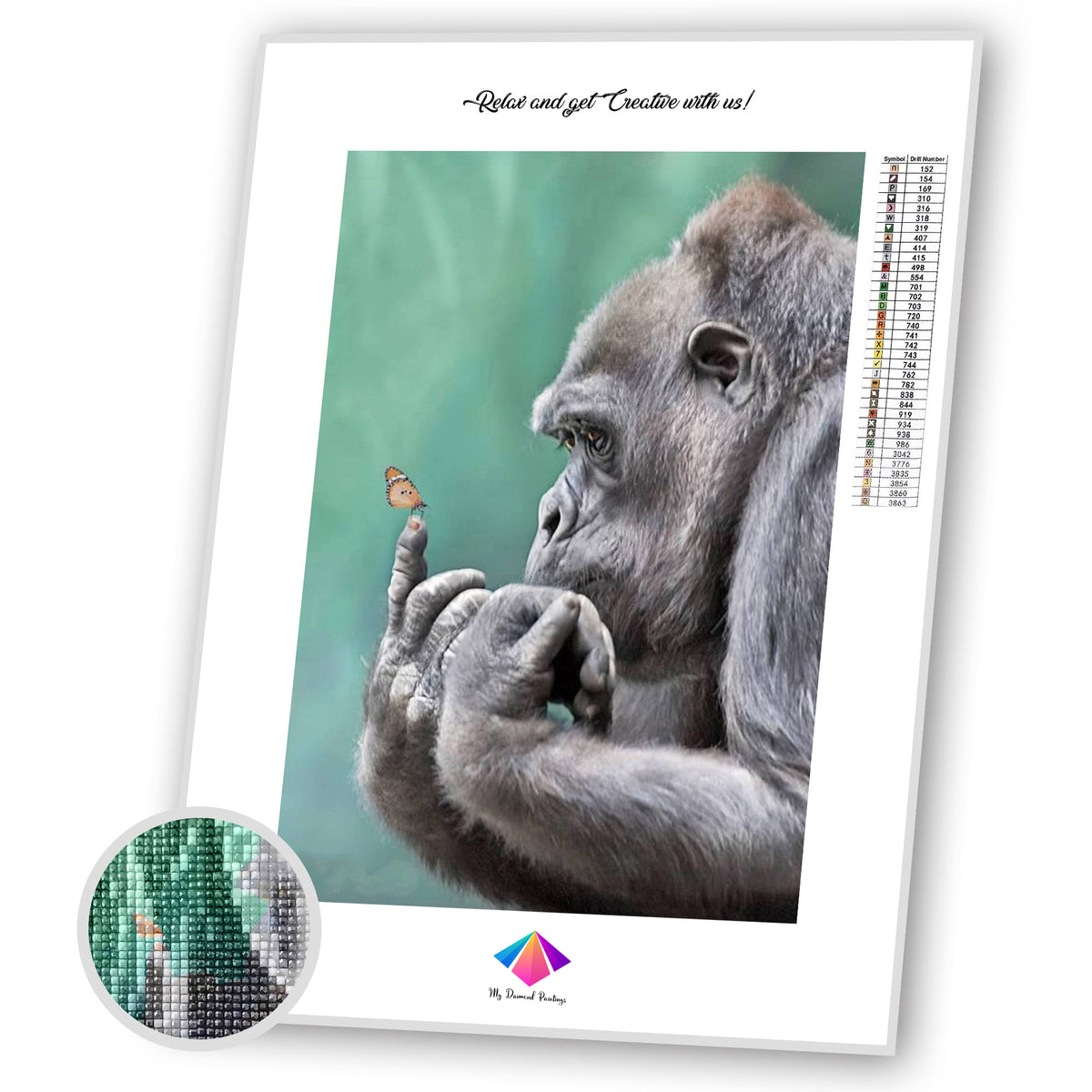 Gentle Giant Diamond painting kit