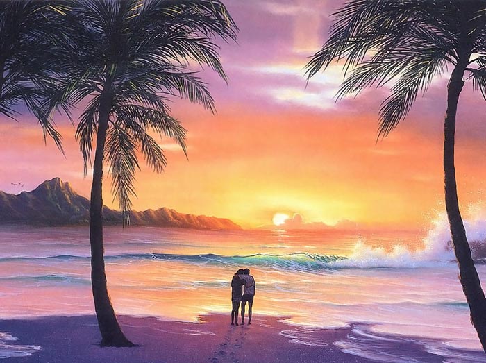 Romantic Sunset Diamond Painting Kit