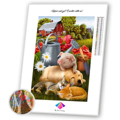 Farm Life Diamond painting kit