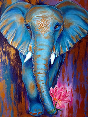 Elephant in Ceremony Diamond painting kit