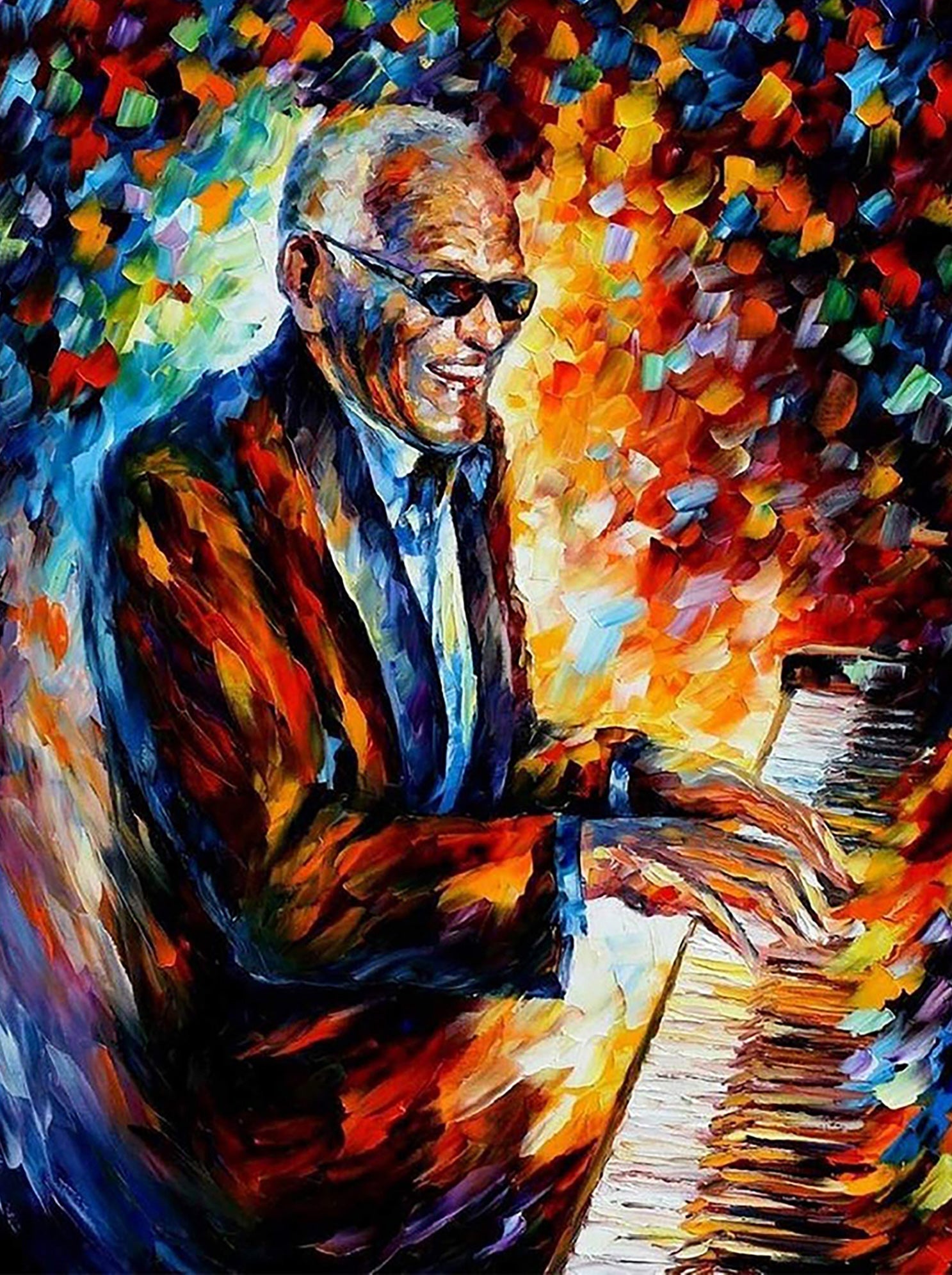 Ray Charles Diamond Painting Kit