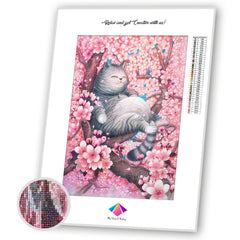 Cherry Diamond painting kit