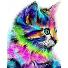 hush cat diamond painting kit