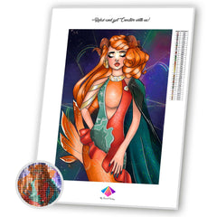 Florence Mother Earth: Capricorn Diamond painting kit