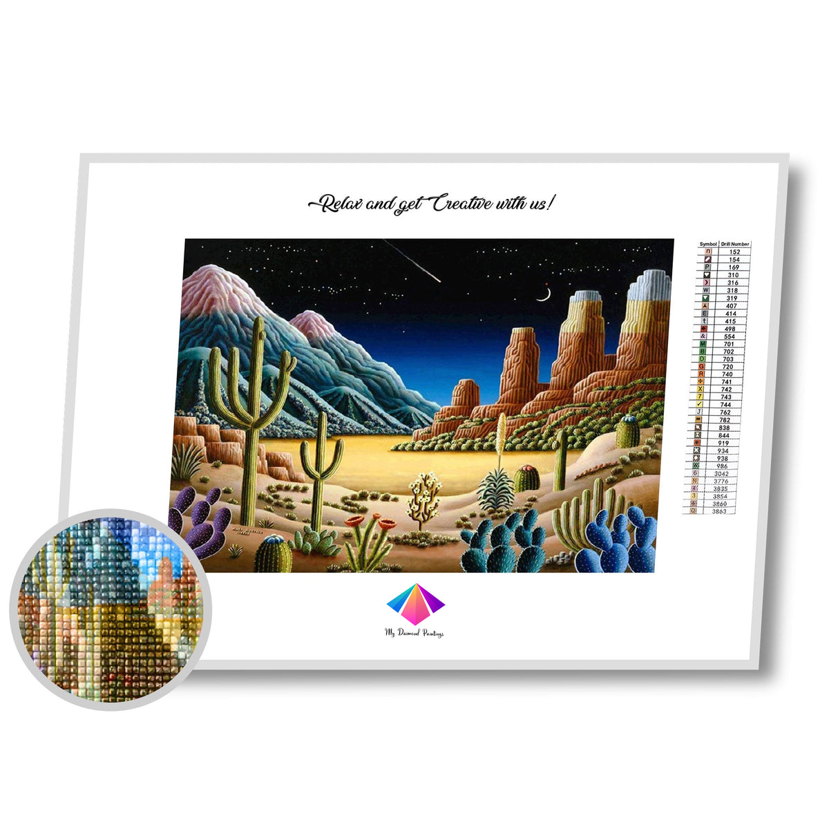 Desert Sky Diamond painting kit