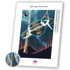 Dancers in Space Diamond painting kit