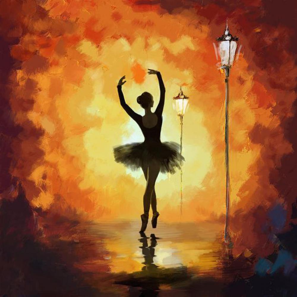 Sunset Dancer Diamond Painting Kit