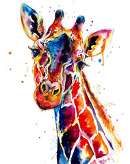 Giraffe Safari Diamond painting kit