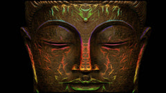 Buddha in Neon Stone Diamond painting kit