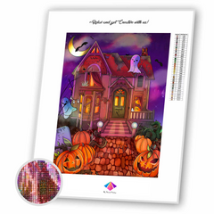 The Haunted House Diamond Painting Kit